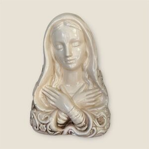 Vintage Mother Mary planter Japan inarco